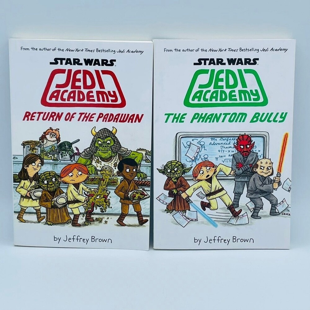 Star Wars Jedi Academy 2 manga style children's novels Scholastic editions